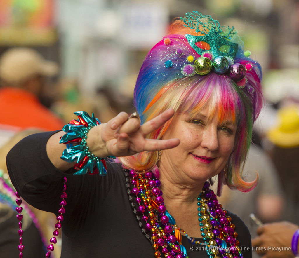 Lundi Gras in the French Quarter 2017